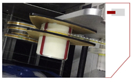 Aufkleber-Zufuhr-automatische Zufuhr 100mm YMH YV/YS mit Fingerspitzentablett adjusment