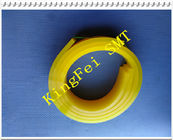 Gelbe Gummigummiwalze 50 x 9mm Härte 90° für für Drucker-Maschine
