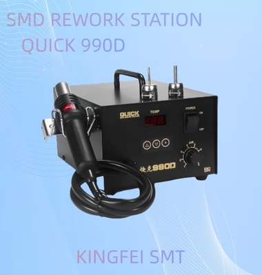 Mikrocomputer Digitale Anzeige SMD Nachbearbeitungsstation 990D 990A Schnelle Heißluftstation